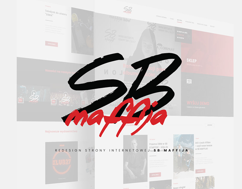 SB Maffija | PROJEKT STRONY WWW